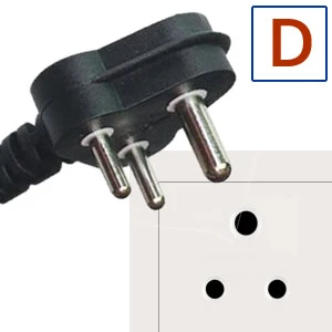 Electric socket and plug D