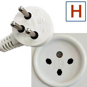 Electric socket and plug H